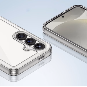 Outer Space dėklas su geliniu rėmeliu telefonui Realme 14 5G - permatomas