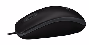 Logitech B100 optinė pelė juoda USB