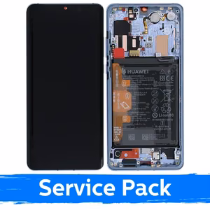 LCD Display Compatible with Huawei P30 Pro with frame / breathing crystal / (Service Pack)
