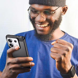 Anglies dėklas telefonui, skirtas Xiaomi Redmi Note 13 Pro – juodas