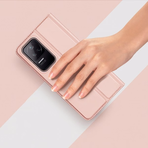 Чехол Dux Ducis Skin Pro Holster с откидной крышкой для Xiaomi Poco F4 5G чёрный
