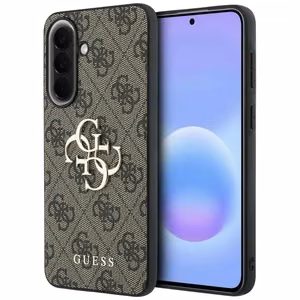 Guess dėklas Samsung Galaxy A57 (4G Big Metal Logo) rudas