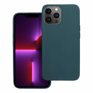 Чехол для iPhone 13 PRO MAX, матовый тёмно-зелёный
