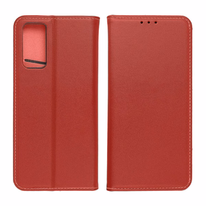 Чехол-книжка для Xiaomi Redmi Note 15 5G Smart Pro Book кожаный бордовый