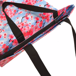 Shopping bag Wonder pattern 1 blue