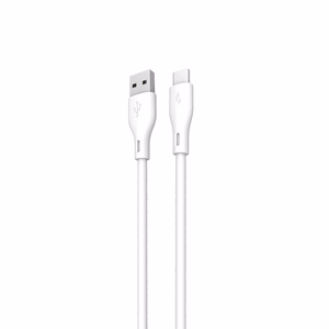 Dudao USB / USB Type C 5A 1m baltas (L2T 1m white)