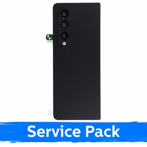 Galinis dangtelis suderinamas su Samsung F936 Z Fold4 / Phantom Black / (Service Pack)