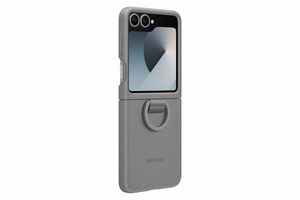 PF741TJEGWW silikoninis dėklas Samsung Galaxy Flip6, pilkas