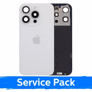 Galinis dangtelis skirtas Apple iPhone 15 Pro / White Titanium / (Service Pack)
