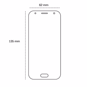 Защитное стекло 2,5D Samsung Galaxy J3 2017 (J330)