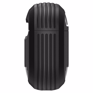Spigen Rugged Armor dėklas AirPods 4 - juoda