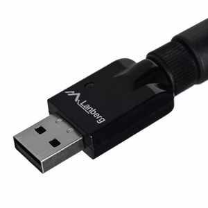 Lanberg NC-0300-WIE tinklo plokštė Ethernet / WLAN 2400 Mbit/s