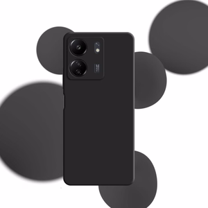 3mk Silicone Case for Xiaomi Redmi 13C/POCO C65 - black