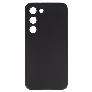 Матовый чехол задняя крышка для Samsung Galaxy S23 чёрный