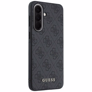 Чёрный чехол Guess HC PU 4G Classic для Samsung Galaxy A57