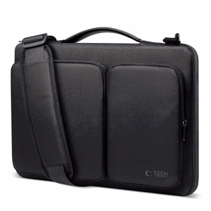 13-14 metų nešiojamojo kompiuterio krepšys "Tech-Protect Defender Bag" - juodas