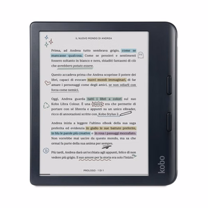 Rakuten Kobo Libra Colour el. knygų skaityklė jutiklinis ekranas 32 GB Wi-Fi juoda