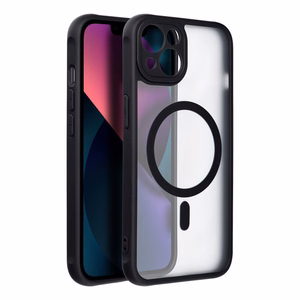 Чехол для iPhone 13 Full Matte Mag Cover совместимый с MagSafe чёрный
