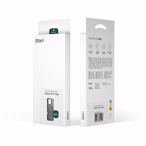Etteri Matinis Mag Ring dėklas for iPhone 17 Air pilkas