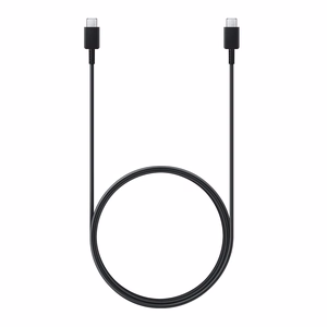 Samsung EP-DX310JBE Кабель USB-C - USB-C 3A 1.8m (сменная упаковка) - чёрный