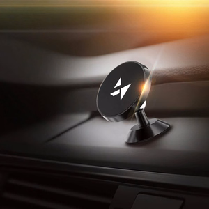 Wozinsky magnetinis automobilio laikiklis prietaisų skydeliui 360 lipnus juodas (WMH-05)
