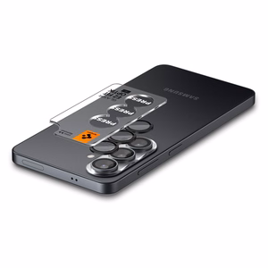 Spigen Glas.Tr Ez Fit Optik Pro HD Kameros apsauga 2-pack skirtas Samsung Galaxy S26+ - juodas