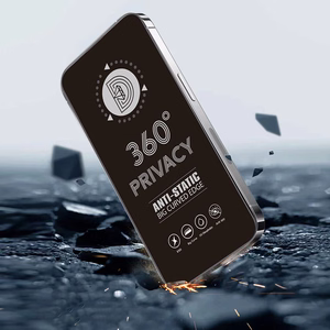Tempered stiklas Privatumo 360 for iPhone 13 / 13 Pro / 14 / 16e / 17e