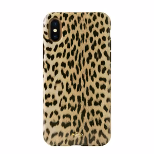 Puro Glam Leopard Leo 1 dėklas, skirtas iPhone XS / X
