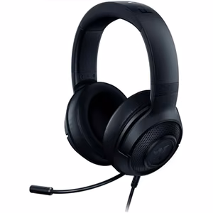 Razer Kraken X Lite RZ04-02950100-R381 – laidinės ausis apgaubiančios žaidimų ausinės su mikrofonu, juodos