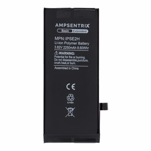 AmpSentrix Basic battery for iPhone SE 2020 (high capacity 2250 mAh)