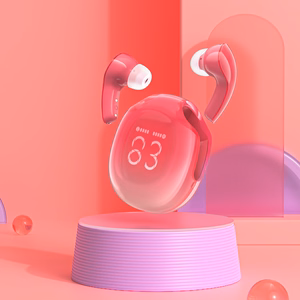 Acefast T9 Bluetooth 5.3 in-ear wireless headphones - red