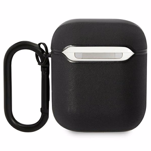 BMW odinis dėklas su spalvotomis linijomis AirPods 1 / 2 - juodas