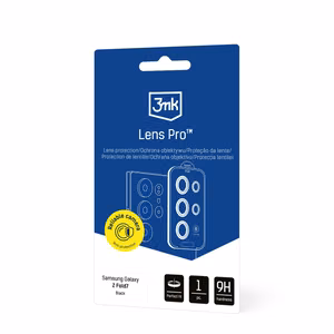 Защитное стекло камеры 3mk Lens Protection Pro для Samsung Galaxy Z Fold 7 - чёрный