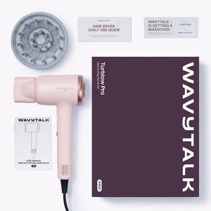 Фен Wavytalk Turblow Pro, розовый