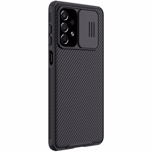 Nillkin CamShield Pro Case бронированный чехол с защитой камеры для Samsung Galaxy A73 чёрный