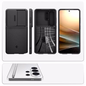 Spigen Optik Armor чехол для Samsung Galaxy S26 Ultra чёрный