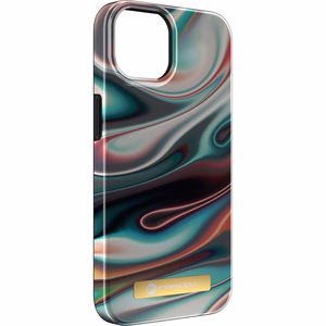 FORCELL F-PROTECT Mirage dėklas telefonui suderinamas su MagSafe IPHONE 15 Pro Max švytėjimas