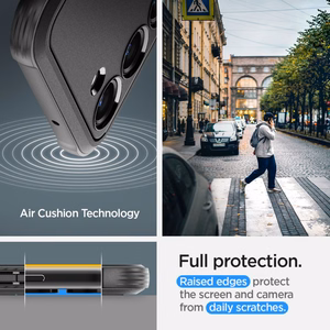 Чехол Spigen Rugged Armor для Samsung Galaxy S23 — матовый чёрный