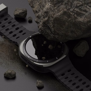 Ringke Slim & grūdinto stiklo dėklas + stiklo rinkinys Samsung Galaxy Watch Ultra 47mm - juodas