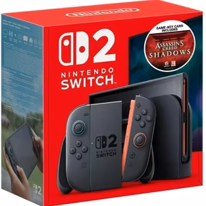 Nintendo Switch 2 + Assassin's Creed Shadows – žaidimų konsolės rinkinys