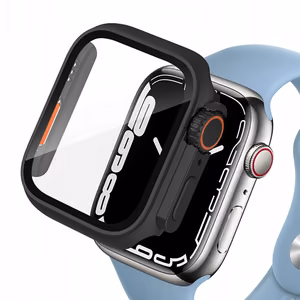 Tech-Protect Defense360 Case for Apple Watch 4 / 5 / 6 / SE (44mm) - Black-Orange