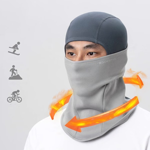 Rockbros LF25949 elastinga aksominė balaklava – pilka