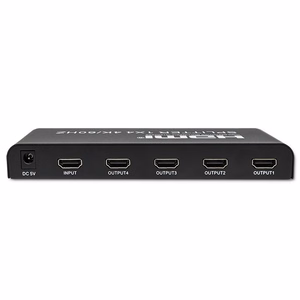 Qoltec 51799 Aktyvus HDMI Skirstytuvas 4x HDMI 4K 6Gb/s 60Hz