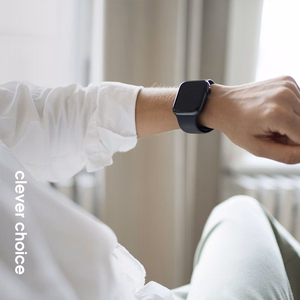 Ремешок Crong Liquid для Apple Watch 38 / 40 / 41 / 42 mm, коралловый