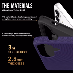 Perfectionists Triangle Case Samsung A566 A56 5G purple