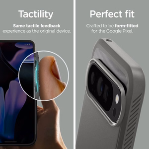 Чехол Spigen Rugged Armor для Google Pixel 9 Pro XL - серый