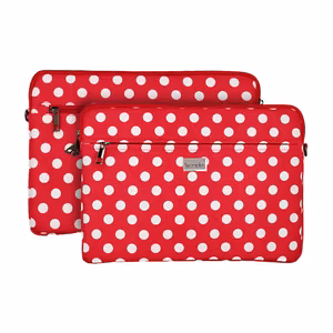 Wonder Dėklas nešiojamam kompiuteriui 13–14 colių raudonas polka-dot