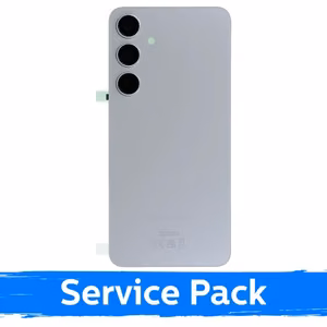 Задняя крышка совместима с Samsung S926 S24 Plus / Marble Grey / (Service Pack)