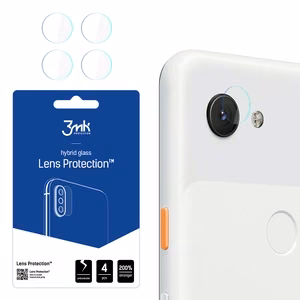 Hibridinis stiklas 3MK Hibridinis stiklas kameros GOOGLE PIXEL 3A skirtas kamerai 4 vnt.