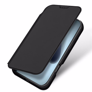 Чехол-кошелёк Dux Ducis Skin Pro для iPhone 17 Pro чёрный